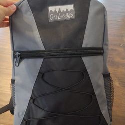 Brand new grey and black backpack large capacity