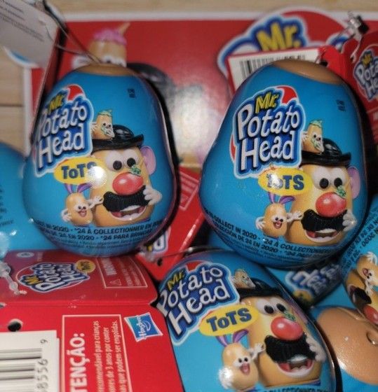🆕️ MR POTATO HEAD EGGS. EACH EGG CAN HAVE A DIFFERENT MR POTATO HEAD AND THEY ARE INTER CHANGEABLE WITH EACH OTHER.