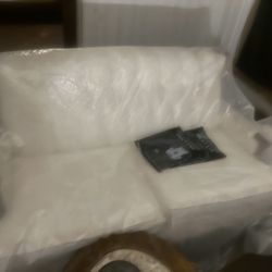 Sofa and Love Seat And Queen Bed  And Table And Four Chairs 