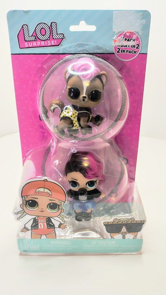 LOL Surprise 2-Pack Set – Baby 01 & Pet with Accessories