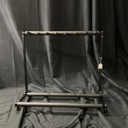 Homemade 7 space Guitar Rack