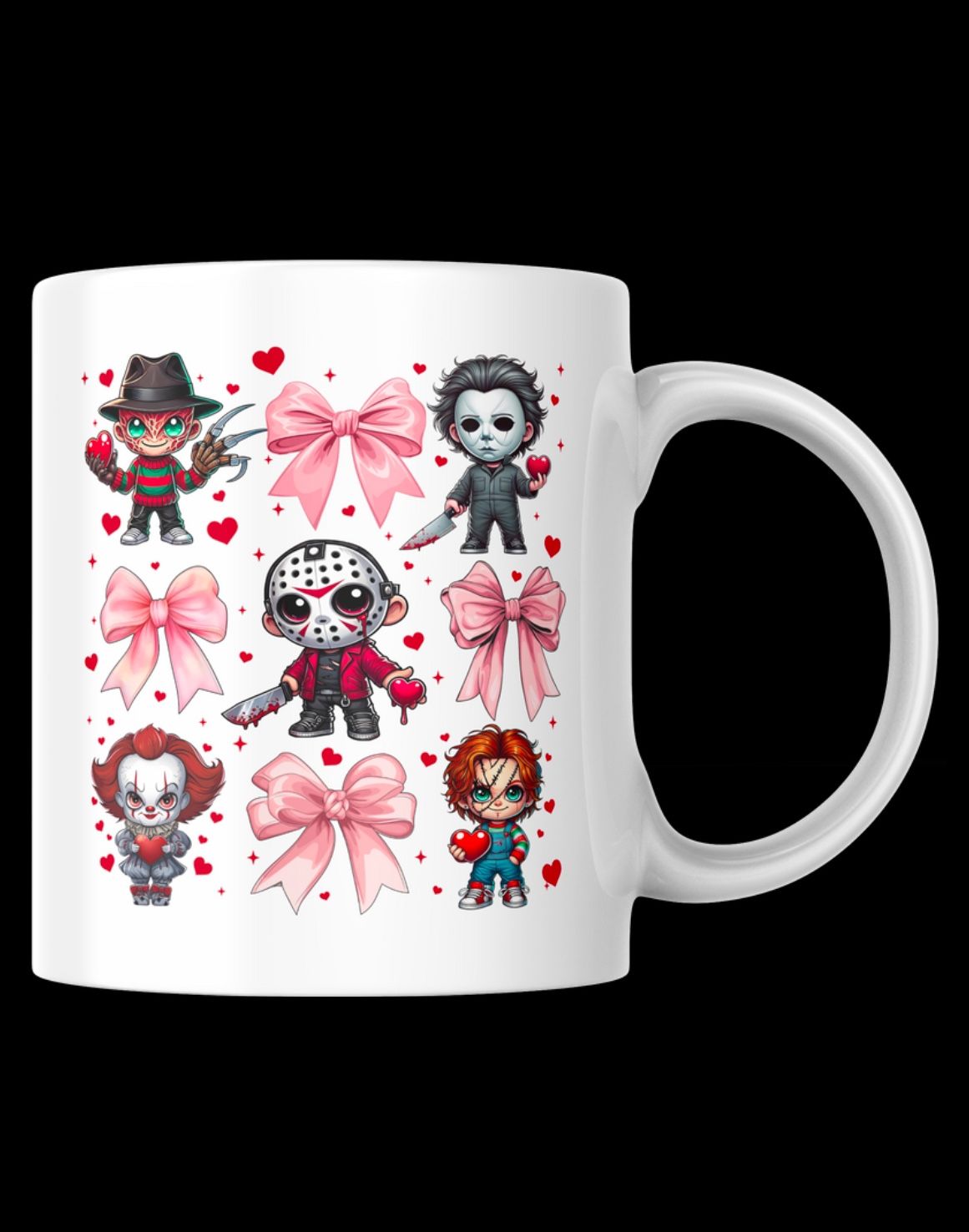 15 Oz Mug Freddy Jason Chucky Pennywise Michael