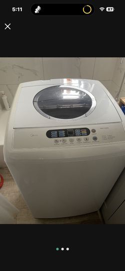 midea MAE70-502PS 2.07 cu. ft. Top Loading Portable Washing Machine, White