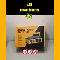 Dewalt Inverter Tools 