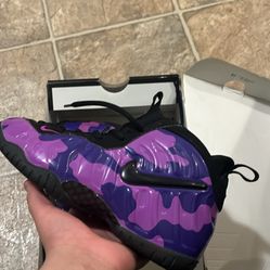 220  Nike Little Posite Pro Purple Camo PS
