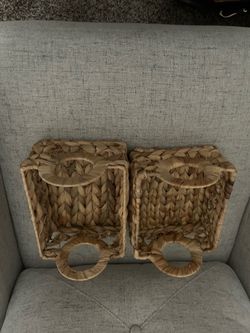 2 Small Baskets
