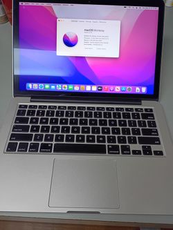 2015 MACBOOK PRO CORE I5 8GB RAM 256GB SSD 13.3 INCHES VERY GOOD WORKING AND GOOD CONDITION 150 FIRM