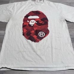 red bape tee