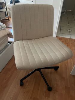 Large rolling desk chair