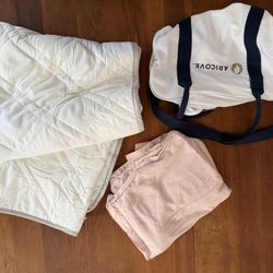 Aircove 15# Twin-Sized Weighted Blanket + Coverlet