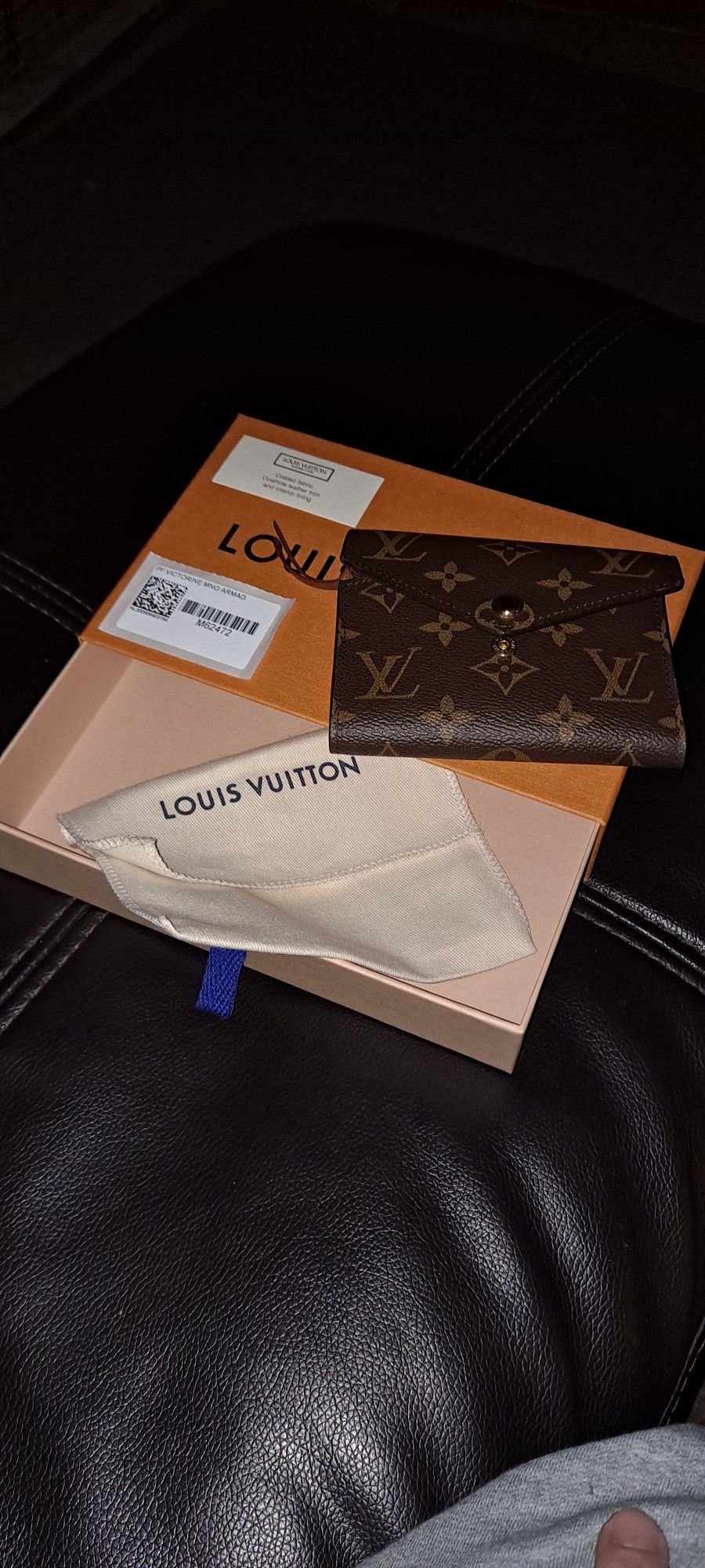 LOUIS VUITTON Monogram Victorine Wallet Armagnac 247912