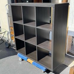 IKEA KALLAX Shelf Unit Black-brown Very Good Condition