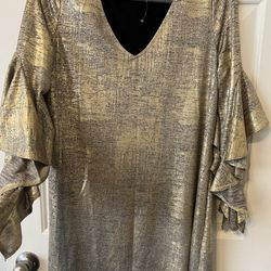 New Golden Color Dress 