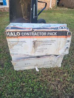 Halo 6 inch 6 pack Recessed Lighting