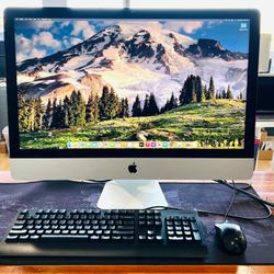 Apple iMac 27” Retina 5K Late 2014 4Ghz Core i7 16GB 750GB SSD Radeon R9 M290x 2GB VRAM Graphics!!!!