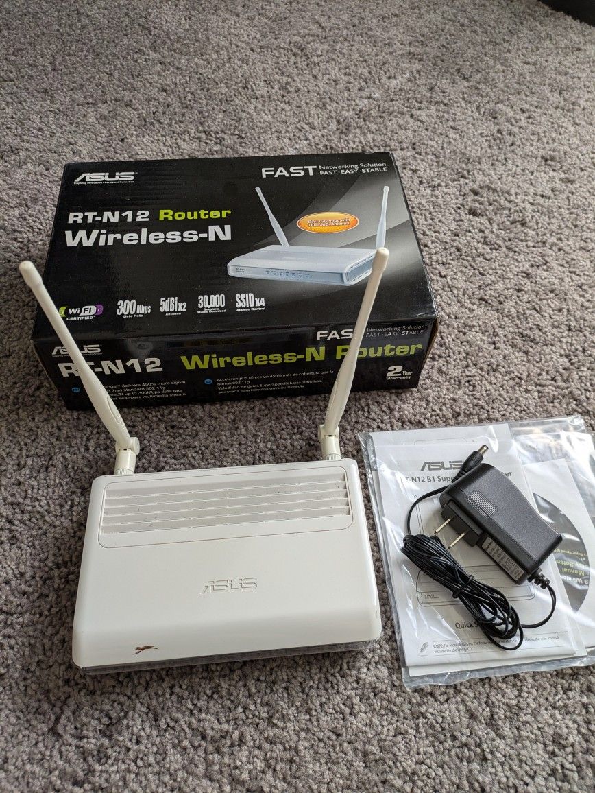 Asus RT-N12 Wireless Router