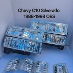 Chevy C10 Silverado 1994-1998 Headlights OBS 