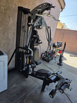 INSPIRE M3 Fitness Total Body Workout Multi Home Gym Weight Machine With Exercise Leg muscles Press