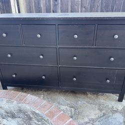 IKEA Hemnes Dresser & Night Stands, Black