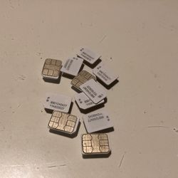 1 Year Unlimited Talk & Text Prepaid Sim Card With 15gb Data Each Month On AT&T Network