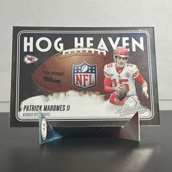 Patrick Mahomes Hog Heaven Insert
