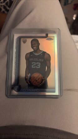 Topps Chrome NBA Rookie Card Cedric Coward Refractor