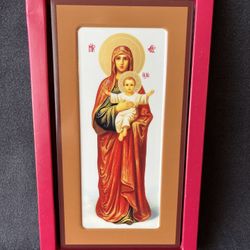 Virgin Mary & Baby Jesus Picture