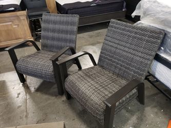 New 2pc outdoor patio furniture club chair set tax included delivery available
