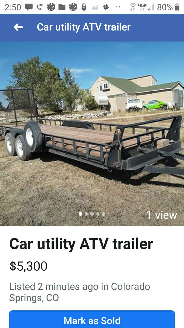 This is a 21 foot trailer