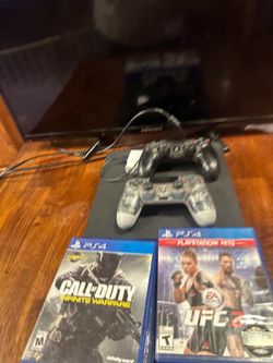 Sony PS4 with Games with 32 inch TV