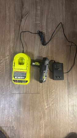 Ryobi battery and charger