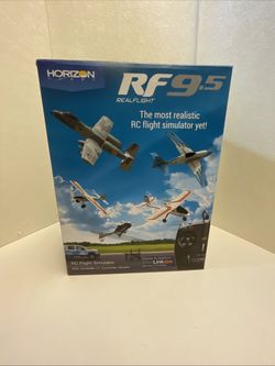 Horizon RF 9.5 Real flight Simulator  RFL1200 InterLink DX Controller & Software