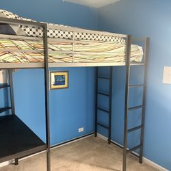 Loft Bed And Optional Mattress 