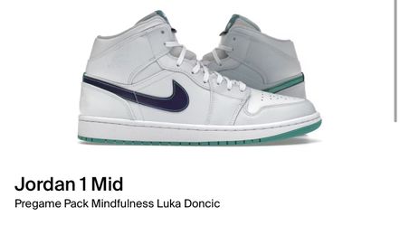 Jordan 1 Mid Pregame Pack Mindfulness Luka Doncic