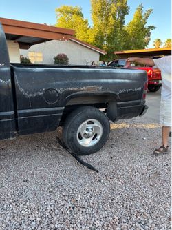 Dodge rear extended doors