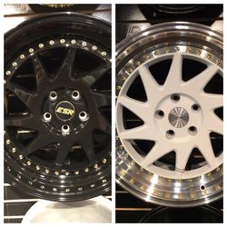 ESR SR09 18" Wheels fit 5x114 5x112 5x120 ( only 50 down payment / no CREDIT CHECK)