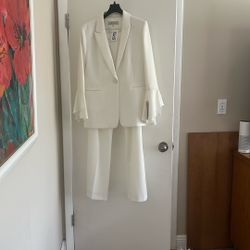 Winter White Tahari Suit