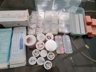 Nail Art Supplies Lot