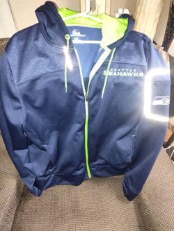 Unisex Seahawks zip up jacket