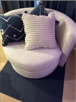 Round Swivel Chair from Ashley’s Furniture