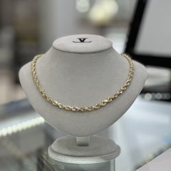 10k Gold Rope Chain