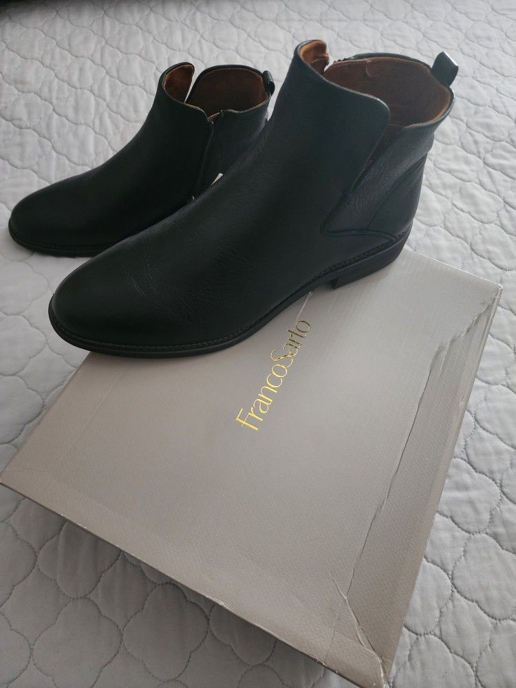 New Leather Franco Boots