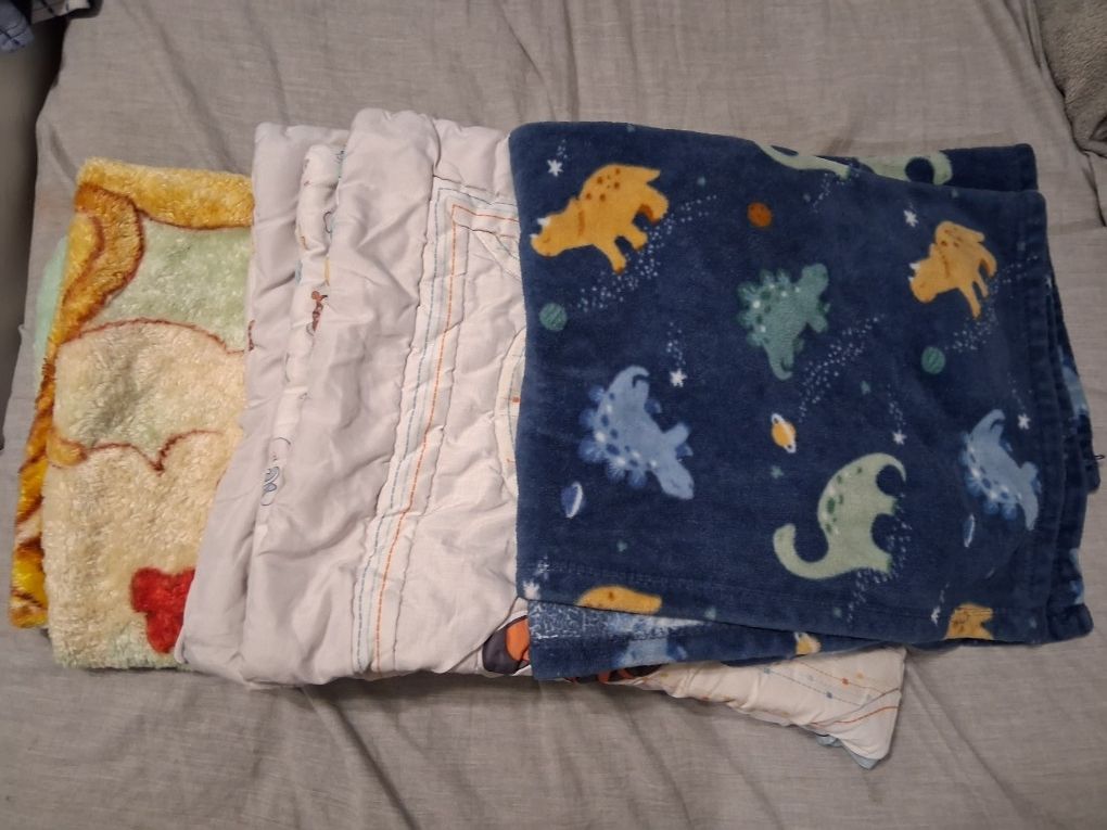 Blanket Bundle 3 Pcs For Baby Boy