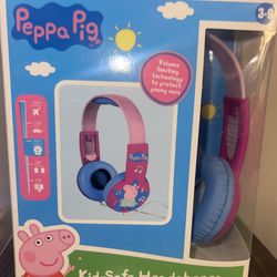 🎧 PEPPA PIG Kids Headphones - Volume-Limited & Adorable! 🐷💖