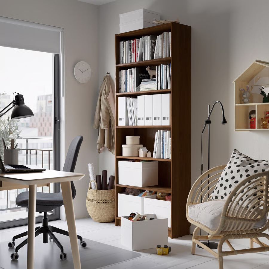 IKEA Billy Bookcase In Walnut – Like New