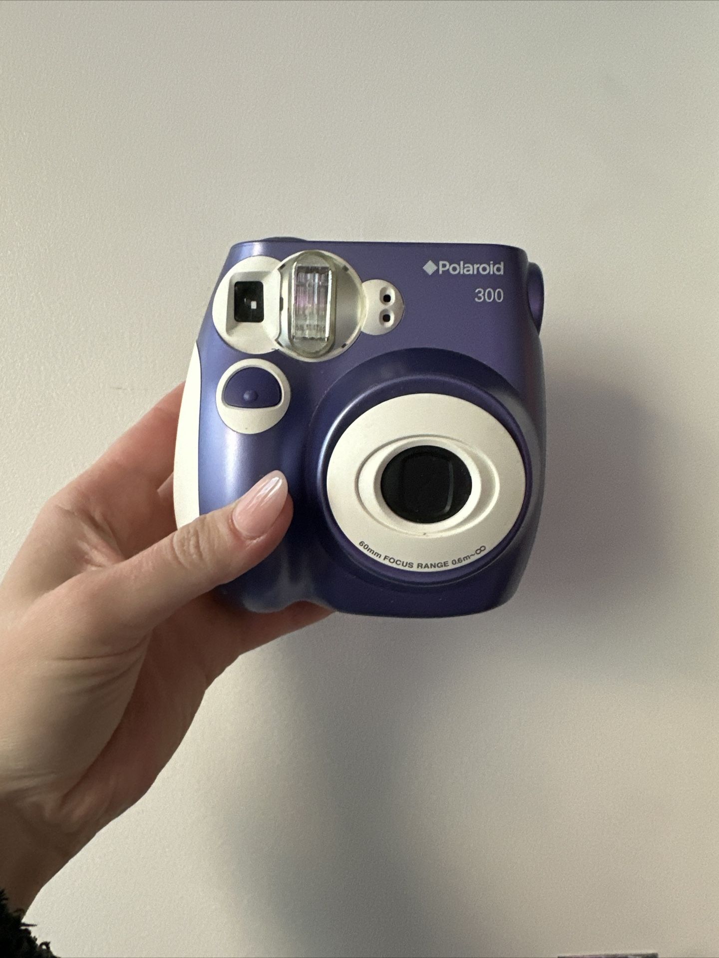 Polaroid 300 Instant Film Camera Purple Works