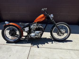 1963 Triumph Bonneville 650 chopper