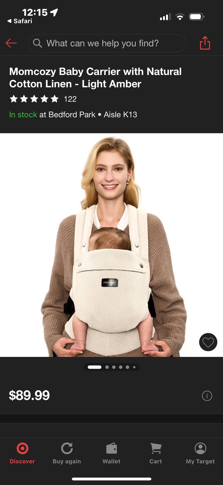 MomCozy Baby Carrier