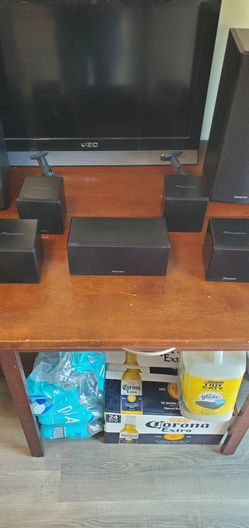 🔥 Pioneer S-CR300-K/Q Surround Sound Speaker Set – Center + Surround Speakers – $50 🔥