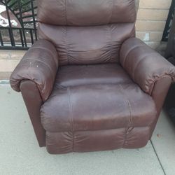 Leather Recliner 